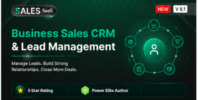 Sales SaaS - Business Sales CRM