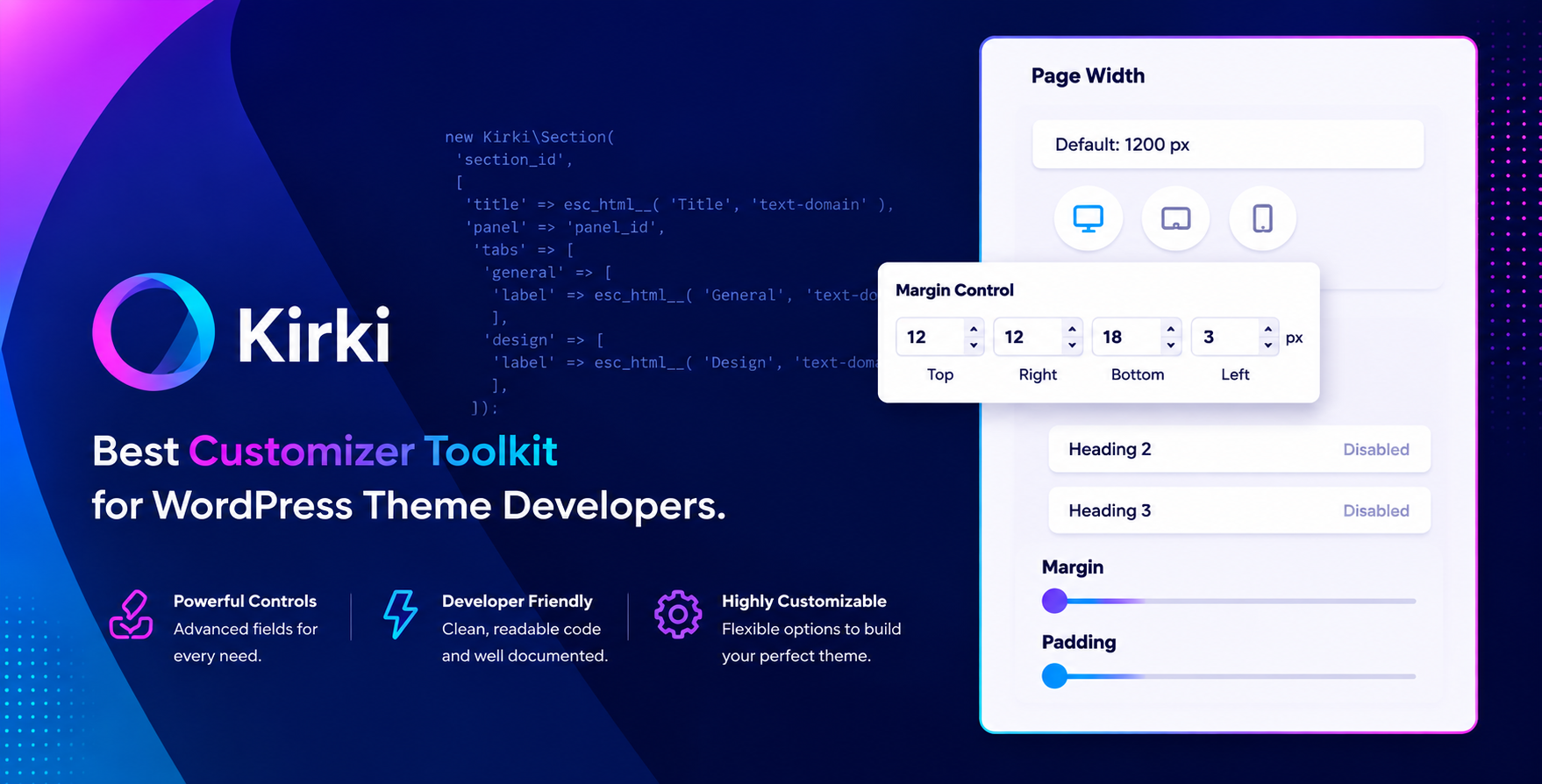 Kirki Pro 6.2.4 – Website Builder for WordPress