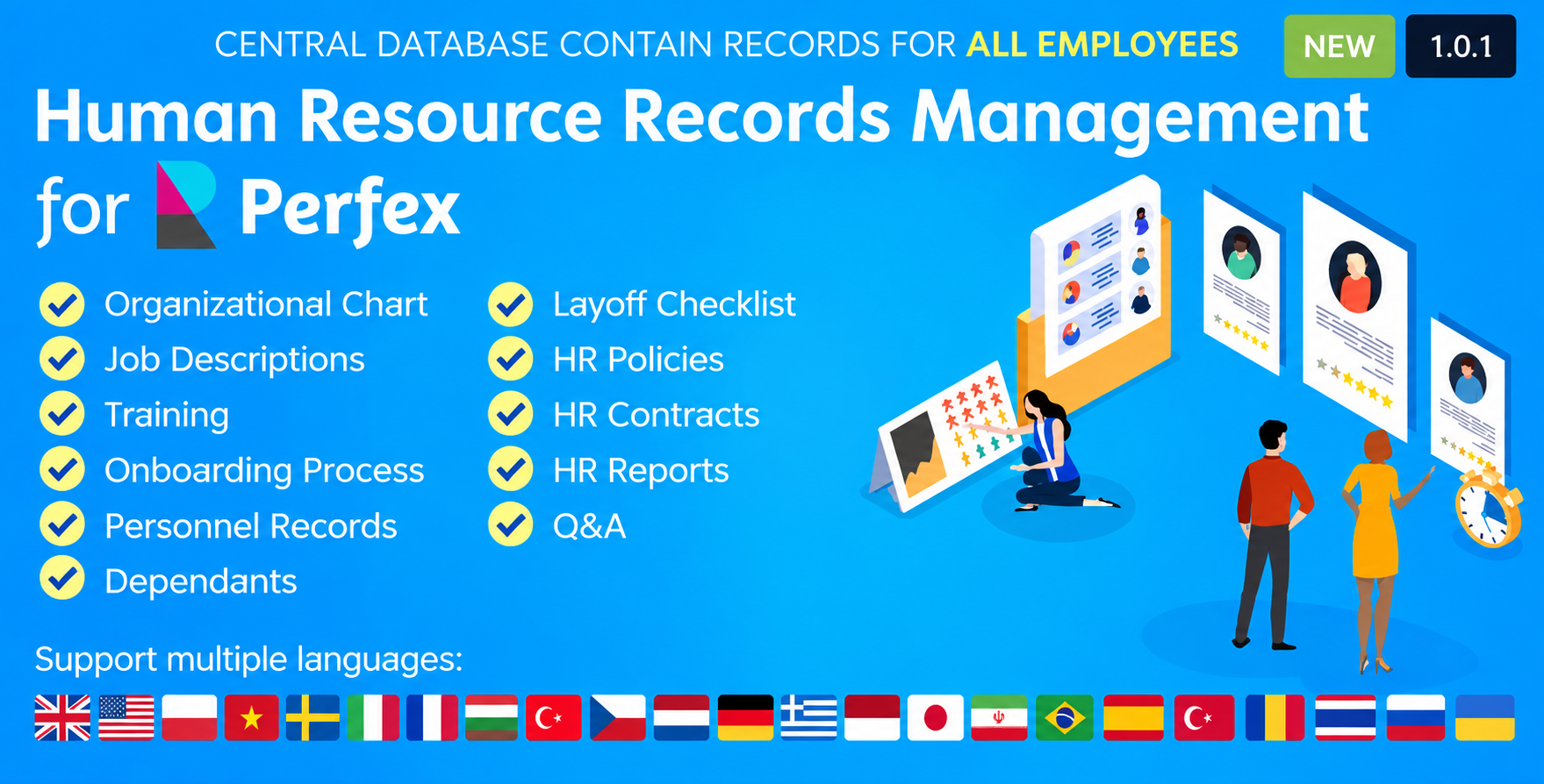 HR Records for Perfex CRM