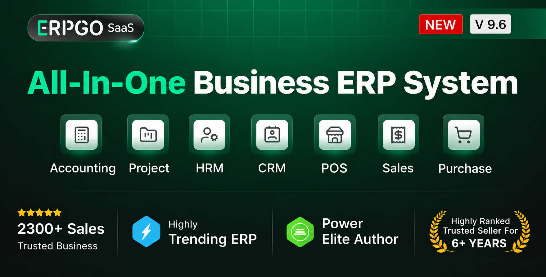 ERPGo SaaS - All-In-One Business ERP System