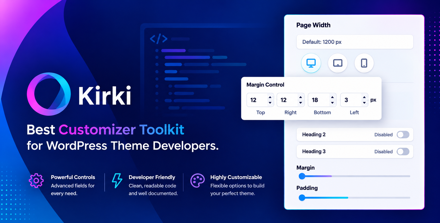 Kirki Pro 6.2.0 – Website Builder for WordPress
